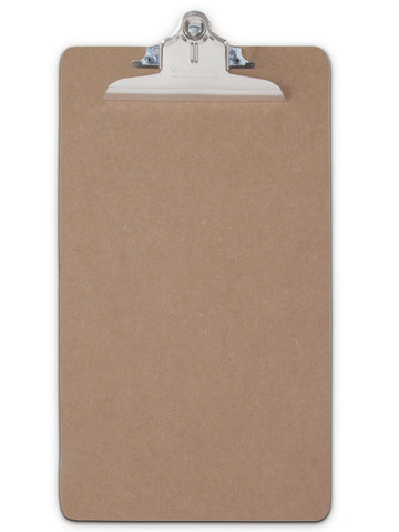 Recycled Hardboard Clipboard - Letter Size - (05612)