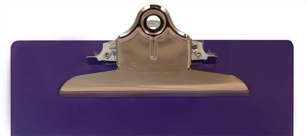 Recycled Plastic Clipboard - Purple - Letter/A4 (21606)