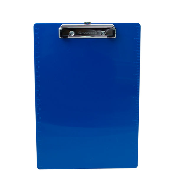 Recycled Plastic Clipboards - Assorted Colors - Letter/A4 Size - 3pk (22601)